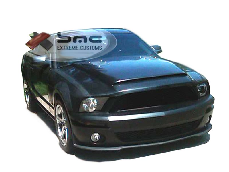 20072009 Ford Mustang GT500 Carbon Fiber Black Mamba Hood